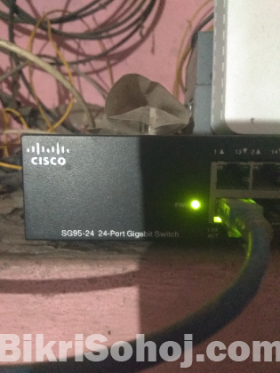 Cisco 24 port gigabyte switch non menagable